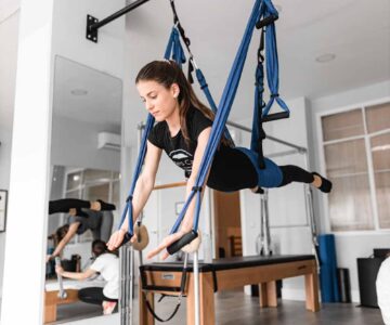 Entrenamiento Personal - Pilates y Yoga Aéreo con Columpio en Suspensión
